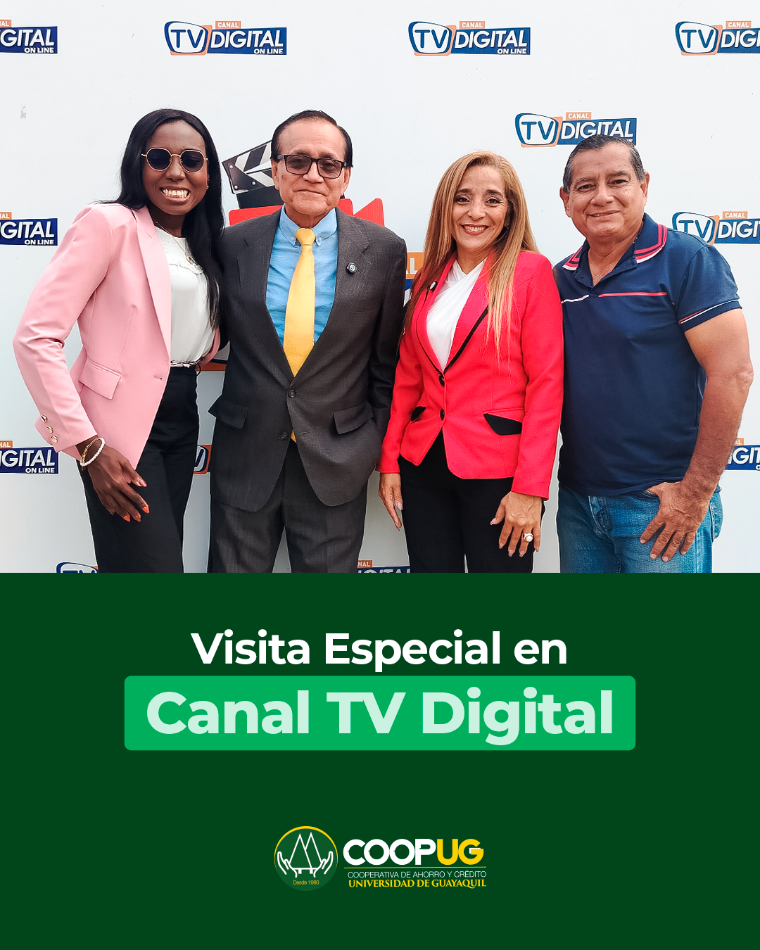 Visita especial en Canal TV Digital